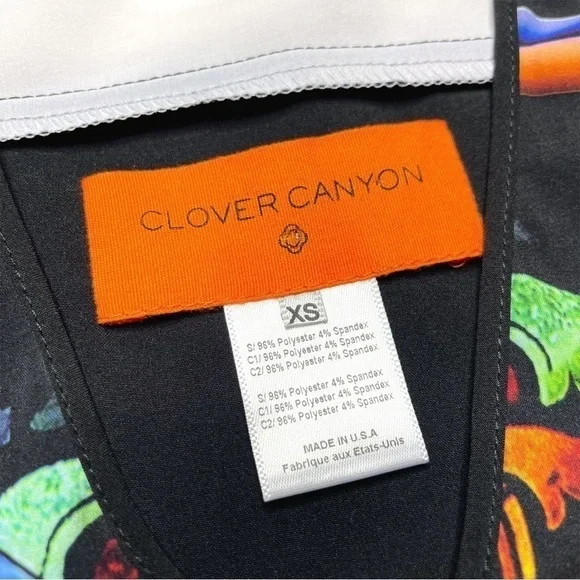 Clover Canyon x Revolve Stained Glass Drawstring Long Sleeve Mini Dress in Multi - Picture 14 of 16